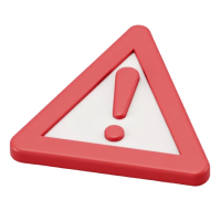 Warning triangle icon