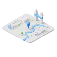 Map navigation icon